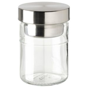 بانکه شیشه ای محفظه دار ایکیا مدل IKEA DAGKLAR